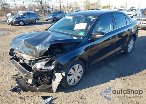 2013 Volkswagen Jetta 2.5L Se z USA, uszkodzony, nr VIN 3VWDP7AJ8DM444059